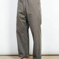 HANSEN GARMENTS TERRY | Casual Dyed Trousers| Sage -HANSEN SHOP terry casual dyed trousers sage 216554