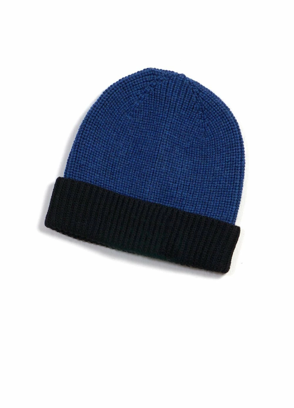 HANSEN GARMENTS TORE | Block Colour Beanie | Blue/Black 3 HANSEN GARMENTS TORE | Block Colour Beanie | Blue/Black