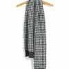 HANSEN GARMENTS TORSTEN | Hounds Tooth Scarf | Grey Hound