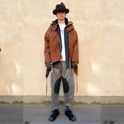 MOUNTAIN RESEARCH TRACK PANTS | Grey -HANSEN SHOP track pants grey mountain research 901243