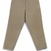 HANSEN GARMENTS TRYGVE | Wide Cut Cropped Trousers | Beige -HANSEN SHOP trygve wide cut cropped trousers beige hansen garments 244340