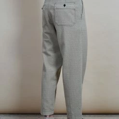HANSEN GARMENTS TRYGVE | Wide Cut Cropped Trousers | Beige -HANSEN SHOP trygve wide cut cropped trousers beige hansen garments 324135