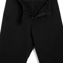 HANSEN GARMENTS TRYGVE | Wide Cut Cropped Trousers | Black -HANSEN SHOP trygve wide cut cropped trousers black hansen garments 244920