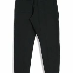 HANSEN GARMENTS TRYGVE | Wide Cut Cropped Trousers | Black -HANSEN SHOP trygve wide cut cropped trousers black hansen garments 456883