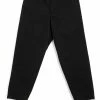HANSEN GARMENTS TRYGVE | Wide Cut Cropped Trousers | Black -HANSEN SHOP trygve wide cut cropped trousers black hansen garments 985847