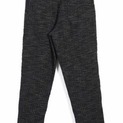 HANSEN GARMENTS TRYGVE | Wide Cut Cropped Trousers | Black Hemp -HANSEN SHOP trygve wide cut cropped trousers black hemp hansen garments 919307