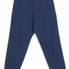 HANSEN GARMENTS TRYGVE | Wide Cut Cropped Trousers | Blue -HANSEN SHOP trygve wide cut cropped trousers blue hansen garments 621566
