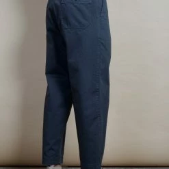 HANSEN GARMENTS TRYGVE | Wide Cut Cropped Trousers | Grey -HANSEN SHOP trygve wide cut cropped trousers grey hansen garments 575251