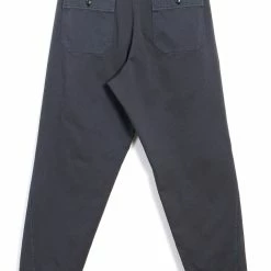HANSEN GARMENTS TRYGVE | Wide Cut Cropped Trousers | Grey -HANSEN SHOP trygve wide cut cropped trousers grey hansen garments 589336