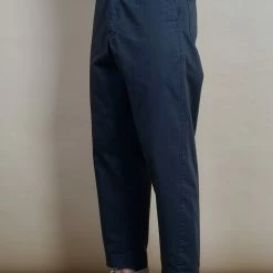 HANSEN GARMENTS TRYGVE | Wide Cut Cropped Trousers | Grey -HANSEN SHOP trygve wide cut cropped trousers grey hansen garments 806617