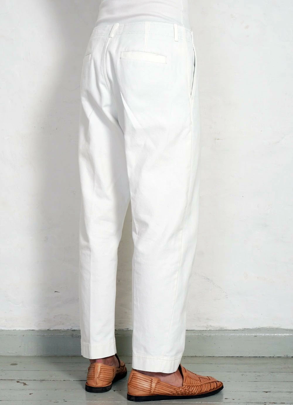 HANSEN GARMENTS TRYGVE | Wide Cut Cropped Trousers | Off White 6 HANSEN GARMENTS TRYGVE | Wide Cut Cropped Trousers | Off White - Image 4
