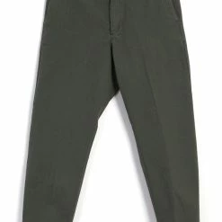HANSEN GARMENTS TRYGVE | Wide Cut Cropped Trousers | Rosemary