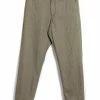 HANSEN GARMENTS TRYGVE | Wide Cut Cropped Trousers | Safari -HANSEN SHOP trygve wide cut cropped trousers safari hansen garments 291334