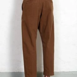 HANSEN GARMENTS TRYGVE | Wide Cut Cropped Trousers | Terra -HANSEN SHOP trygve wide cut cropped trousers terra hansen garments 913284