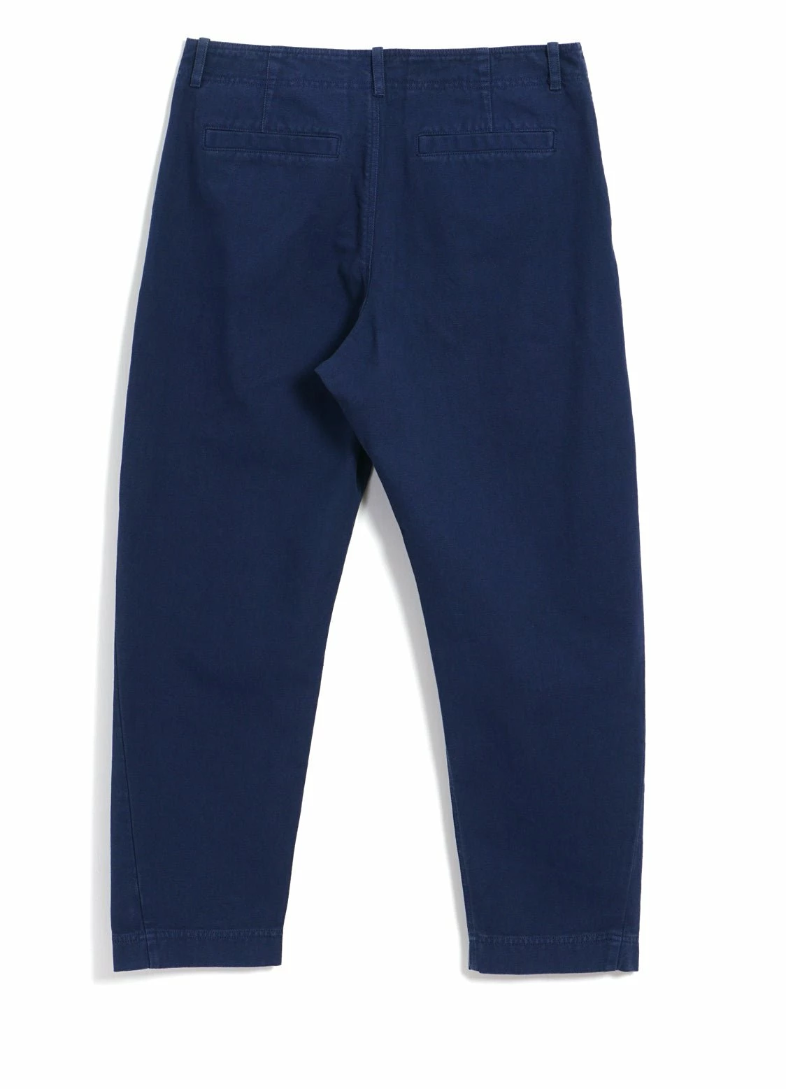 HANSEN GARMENTS TRYGVE | Wide Cut Cropped Trousers | Work Blue 5 HANSEN GARMENTS TRYGVE | Wide Cut Cropped Trousers | Work Blue - Image 3