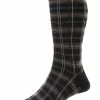 PANTHERELLA TURNHAM | Tartan Check | Black -HANSEN SHOP turnham tartan check black pantherella 372471