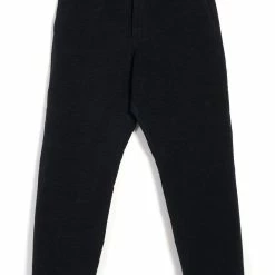 HANSEN GARMENTS TYGE | Wide Cut Cropped Trousers | Onyx