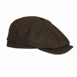 HANSEN GARMENTS VILLE | 8 Pence | Brown Tweed -HANSEN SHOP ville 8 pence brown tweed hansen garments 222230