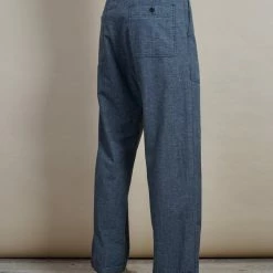 HANSEN GARMENTS VILLE | Loose Fit Trousers | Stone -HANSEN SHOP ville loose fit trousers stone hansen garments 751404