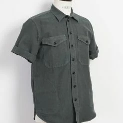 HANSEN GARMENTS VILLY | Short Sleeve Shirt | Oxidized -HANSEN SHOP villy short sleeve shirt oxidized hansen garments 372197