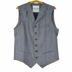 HANSEN GARMENTS WILLIAM | Classic Vest | Grey Melange