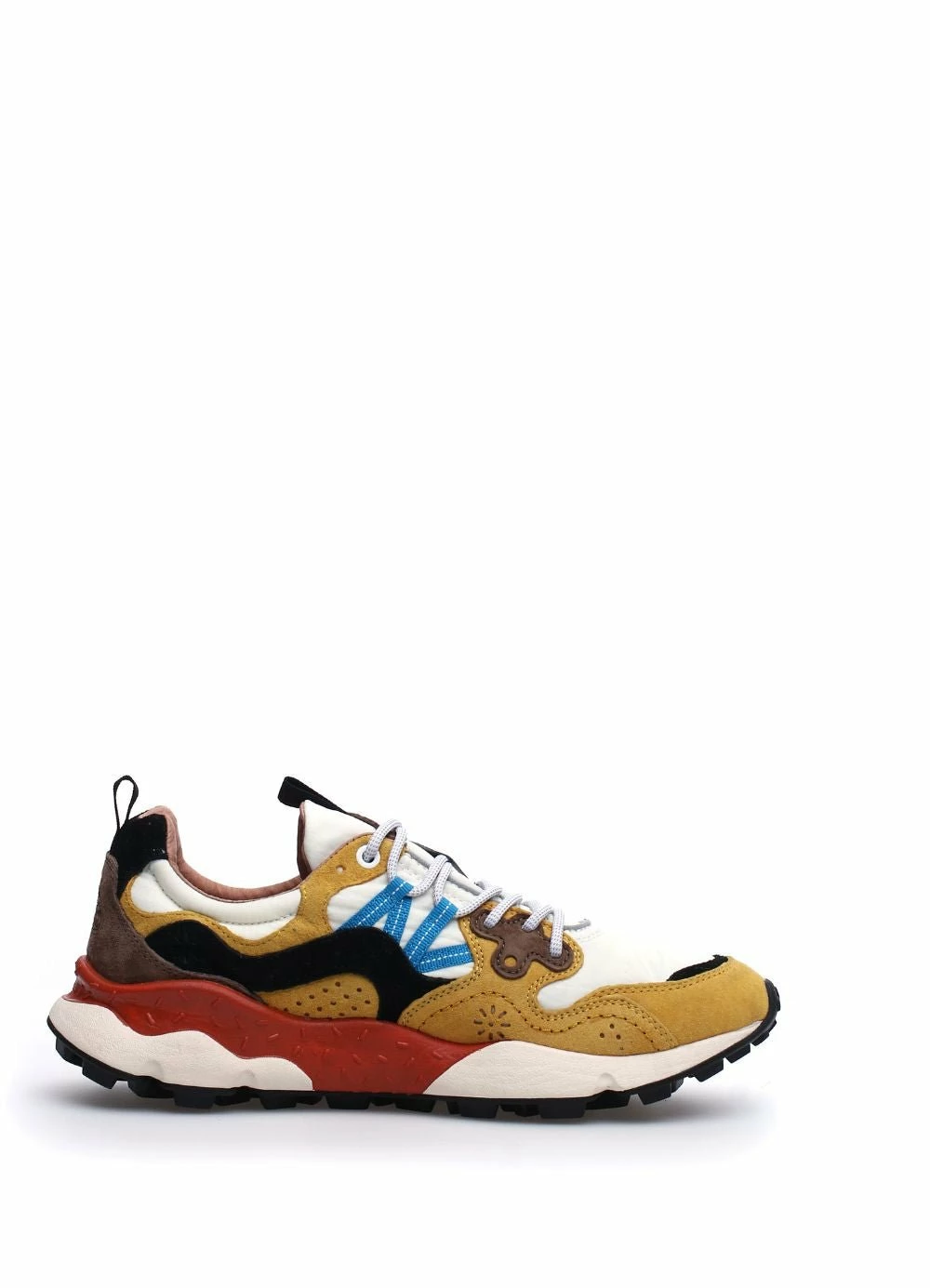 Flower Mountain YAMANO 3 | Suede & Nylon Sneaker | Yellow & White 3 Flower Mountain YAMANO 3 | Suede & Nylon Sneaker | Yellow & White