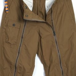 MOUNTAIN RESEARCH ZIPPER PANTS | Khaki -HANSEN SHOP zipper pants khaki mountain research 224296